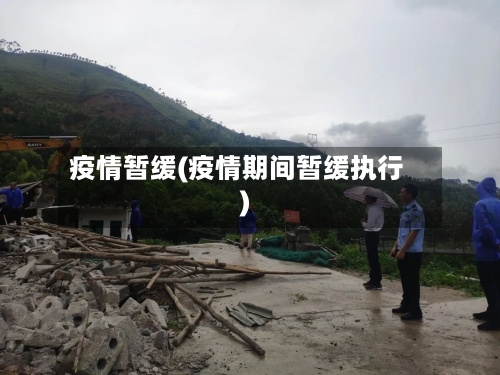 疫情暂缓(疫情期间暂缓执行)-第2张图片