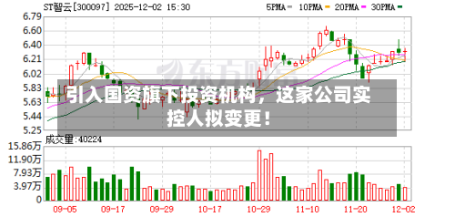 引入国资旗下投资机构	，这家公司实控人拟变更！-第2张图片