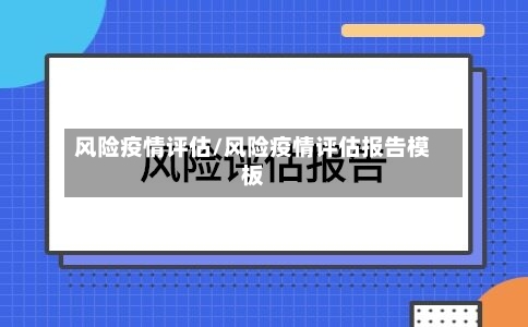 风险疫情评估/风险疫情评估报告模板-第2张图片