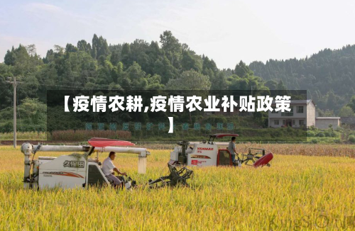 【疫情农耕,疫情农业补贴政策】-第3张图片
