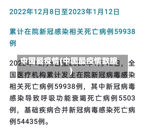 中国最疫情(中国最疫情数据)-第3张图片