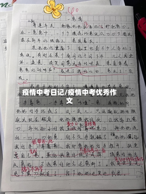 疫情中考日记/疫情中考优秀作文
