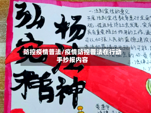 防控疫情普法/疫情防控普法在行动手抄报内容-第2张图片