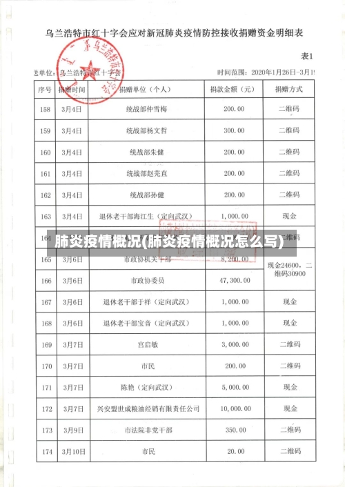 肺炎疫情概况(肺炎疫情概况怎么写)-第3张图片